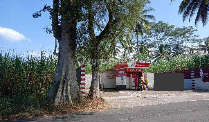 Tanah Luas Di Pinggir Jalan Raya Utama Desa Ngajum 1