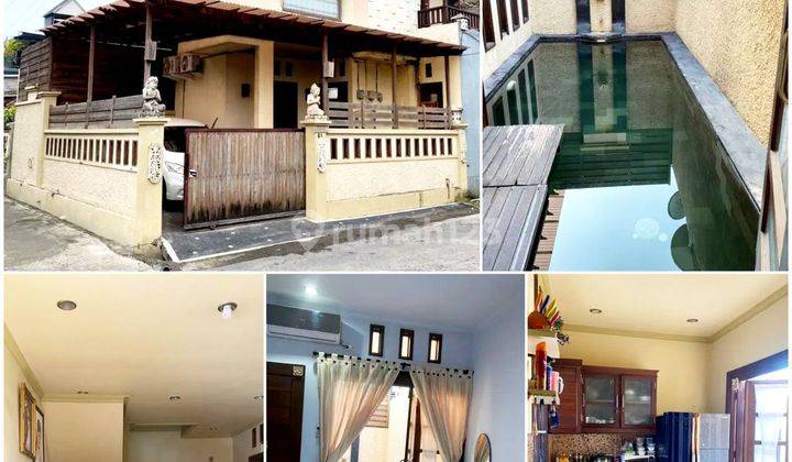 Dijual rumah ready unit posisi Hook di jalan Mahendradatta, Pemecutan Klod, Denpasar Barat 1