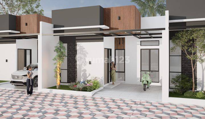 Rumah Baru Modern SHM di Pusat Kota Jogja  1