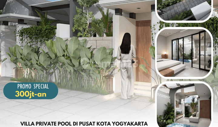 Villa di Tengah Kota Jogja Dengan Fasilitas Private Pool 1