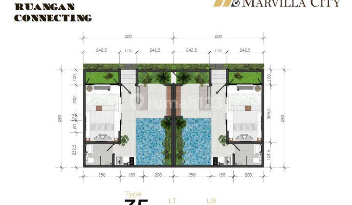 Rumah Private Pool Dekat Transmart Maguwoharjo 2