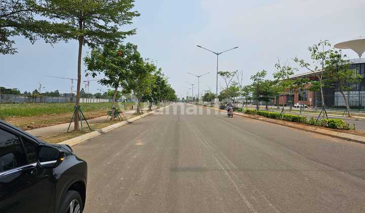 DIJUAL KAVLING KOMERSIL WALLSTREET PIK 2 LUAS 1992M2 HOEK LOKASI SANGAT STRATEGIS