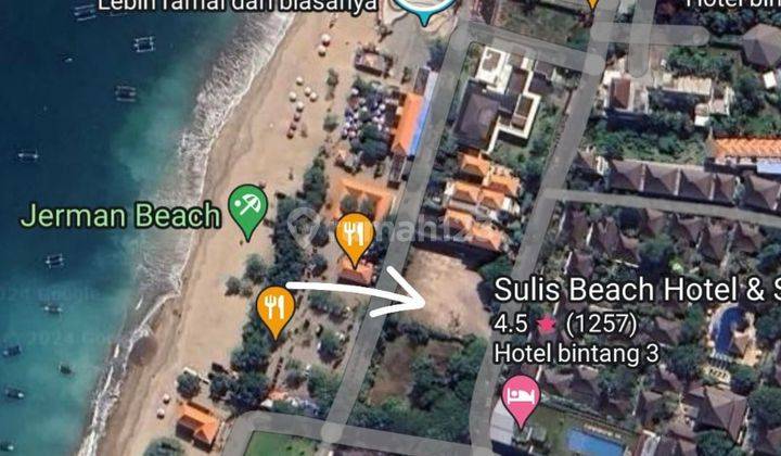 LAND FOR SALE IN A VERY STRATEGIC LOCATION IN FRONT OF GERMAN BEACH KUTA BALI (BEACHFRONTLAND) 1