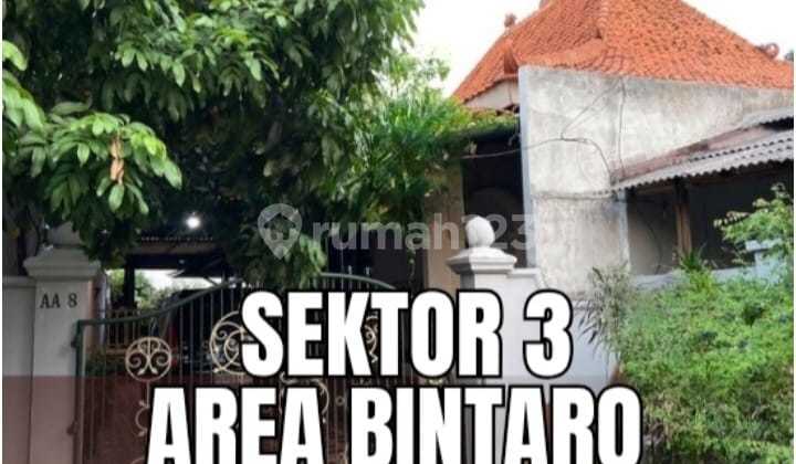 Dijual Rumah Cantik Luas Asri Siap Huni Murah Dekat Bintaro Sektor 3 Pondok Aren