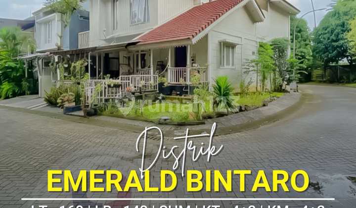 Beautiful Cheap Super Hot House for Sale in Emerald Bintaro Jaya
