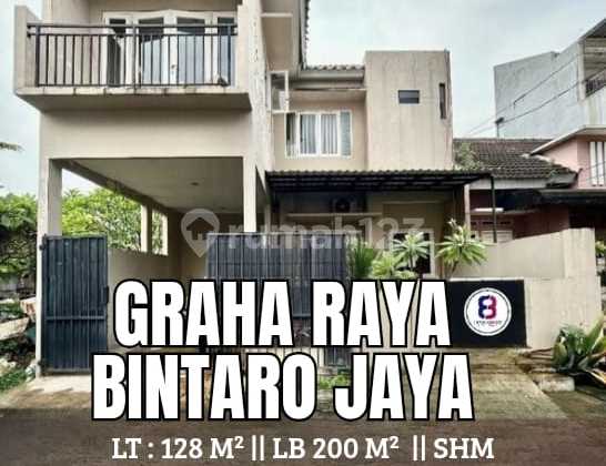Dijual Rumah Cantik Minimalis Modern Siap Huni di Graha Raya Bintaro