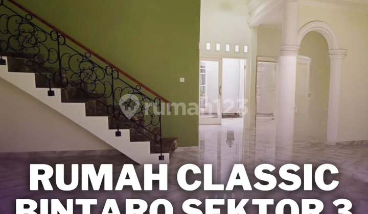 Dijual Rumah Cantik di Area Bintaro Jaya Sektor 3