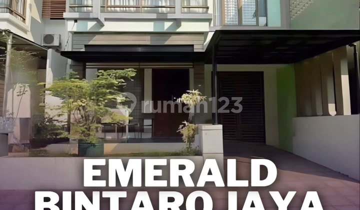 Dijual Rumah Cantik Bagus Terawat Siap Huni di Emerald Bintaro Jaya