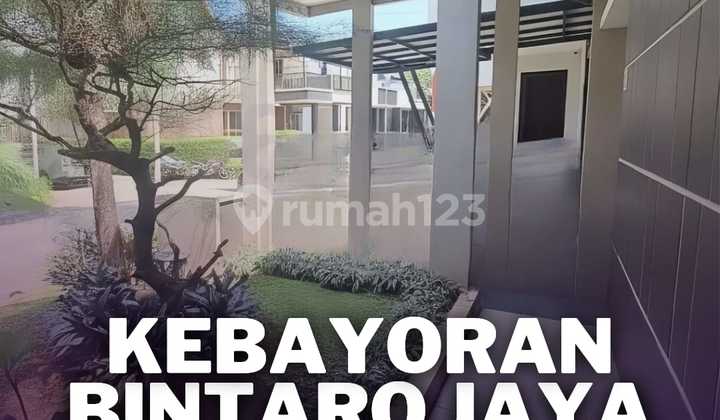 For Sale Beautiful Semi-Furnished House in Kebayoran Bintaro Jaya