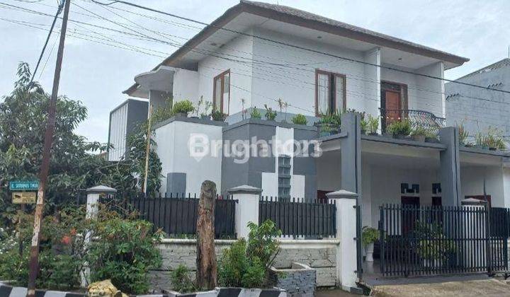 Rumah Hook siap dihuni Semi Furnished daerah Margahayu Raya 1