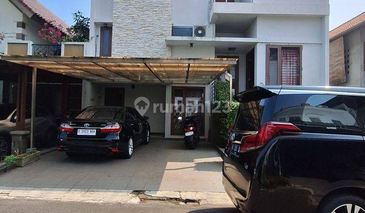 Rumah Semifurnished Disewakan Di Alam Sutera 1