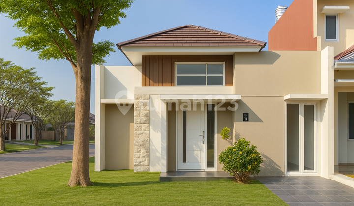 Hooked Depan Pos Satpam Cluster Satu Lantai Citraharmoni