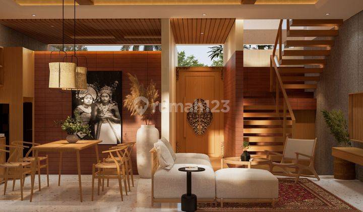 Modern Tropical Villa With Ricefield View In Ubud,gianyar 2