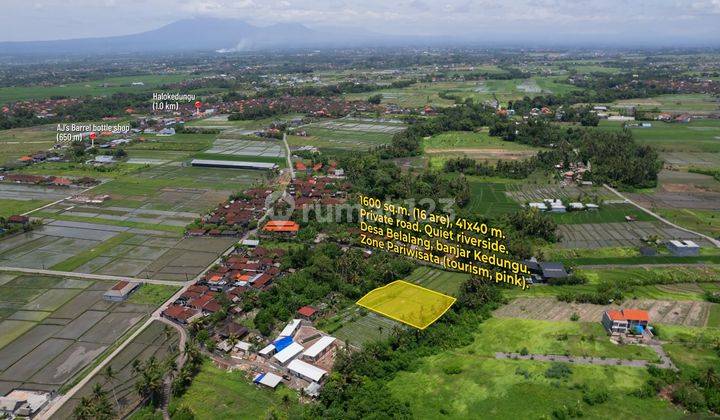 Riverside Paradise Land in Kedungu, Tabanan 1