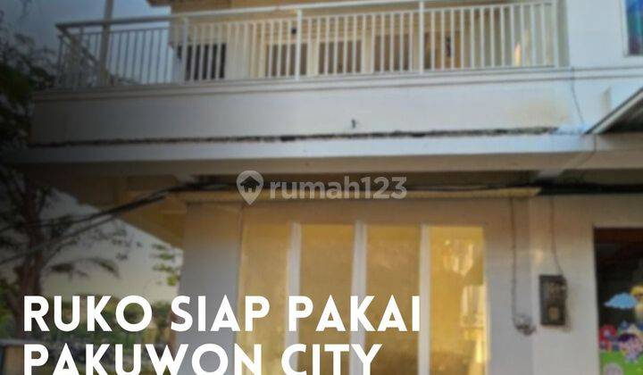 DIJUAL Ruko Pakuwon City Siap Pakai 1