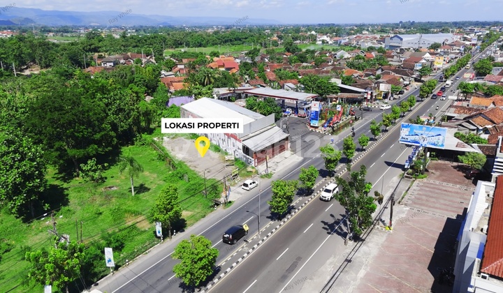 Tanah Premium Luas 1.495 Meter Persegi di Jalan Raya Solo Jogja