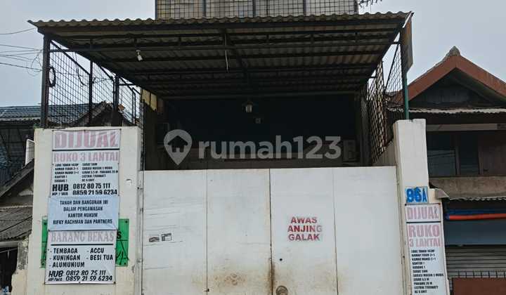 Ruko Komersil 3lt Lt 143m² Di Jl Palmerah Utara Iii Jakarta Barat