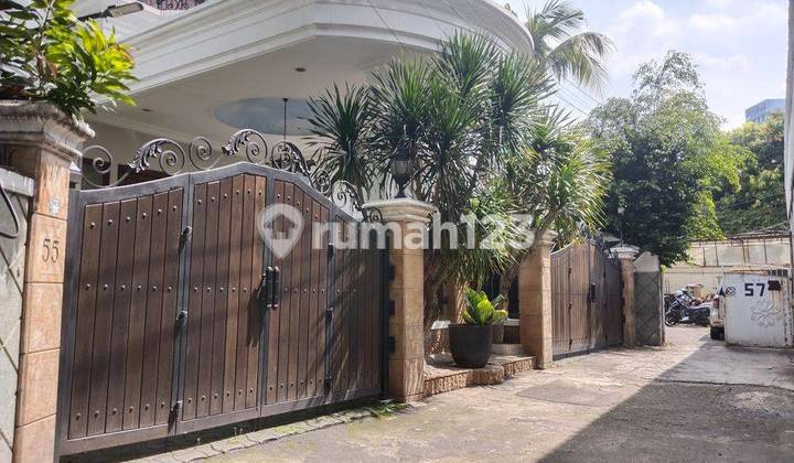 Rumah Cantik Asri Jl Empu Sendok No 55 Kebayoran Baru Jakarta Selatan 712m2 Cash Only