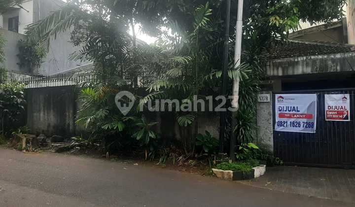 Rumah Tua Strategis Di Jl Taman Radio Dalam Jakarta Selatan