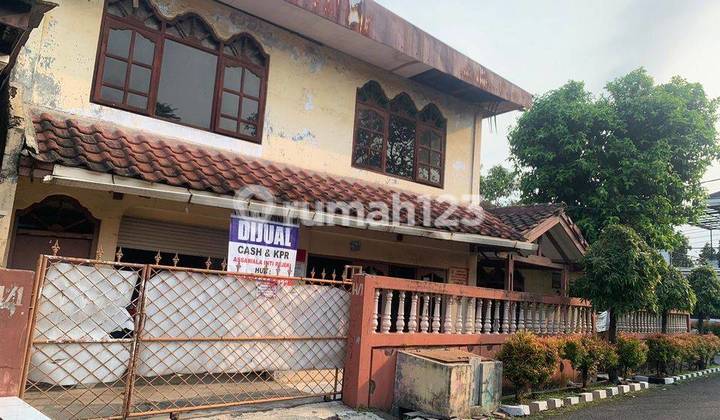 Rumah Hoek 2 Lantai Di Perumahan Merpati Air Lines Kalideres Jakarta Barat Lt 295m2 H. 2.6mly Cash Only