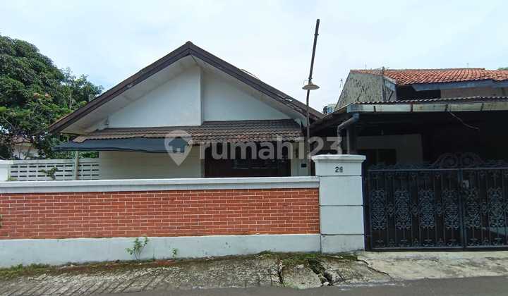 Rumah Lama Lt 395m² Di Jl H Ilyas Rempoa Tangerang Selatan 2