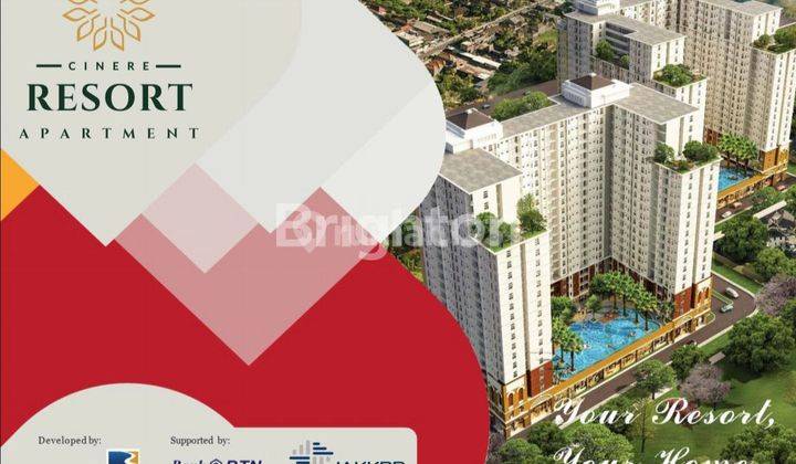 CINERE RESORT APARMENT, Strategis, Murah & Bergengsi 1