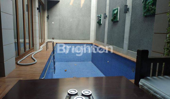 Rumah mewah, private pool di lantai 3 2