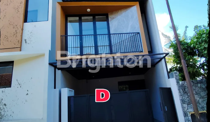 Latest 4-unit modern row house, casual exclusive, complete facilities, strategic location Puri Mas (Unit D)