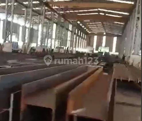 Dijual Ex Pabrik di Kawasan Industri Balaraja Tangerang, Akses Kontainer 40 Feet, Bagus, Lokasi Dekat Tol 1