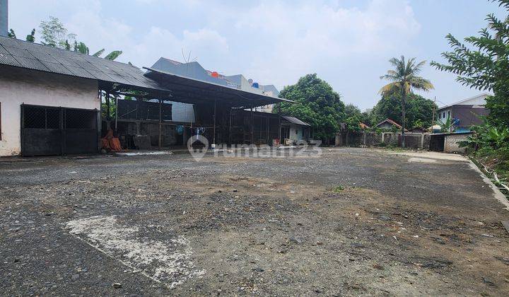 Disewa Murah Tanah di Pondok Cabe Raya, Pinggir Jalan Raya, SHM 2