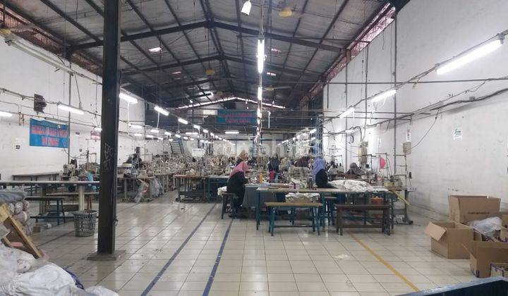 Disewakan Gudang Eks Garment di Batu Ceper Tangerang, Shm, Akses Kontainer 40 Feet 2