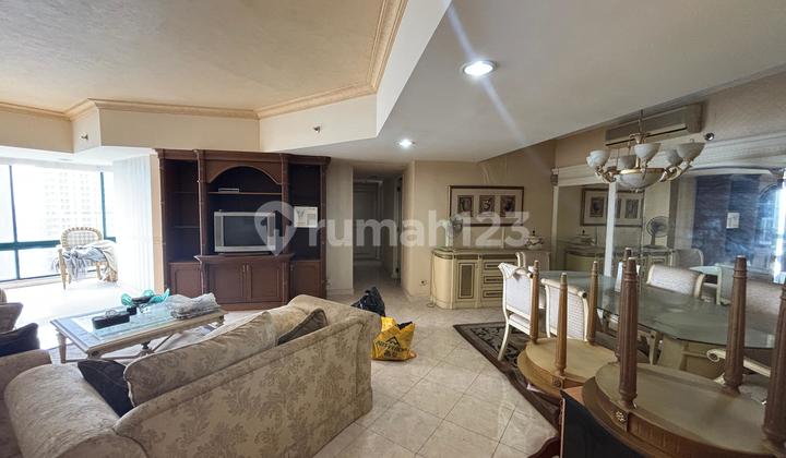 Dijual Apt Taman Anggrek Condominium 146M2 3Br Murah Furnish 3,2M 2