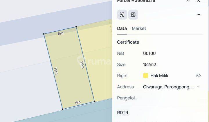 Rumah Murah 3 Lantai Siap Huni Di Komplek Elite Setra Duta 2