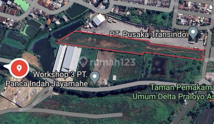 Dijual Tanah Zona Industri Lingkar Timur Sidoarjo  1