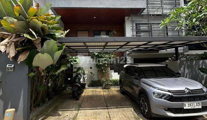 Rumah Tropis Modern Cluster One Gate System Cinere Siap Huni 2