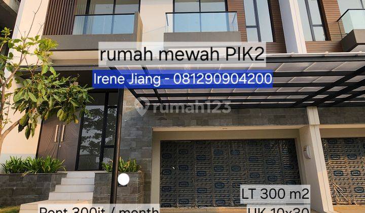 Dijual Rumah Brandnew Pik2 10x30 300m2 Cluster Bukit Damai Indah Mewah 1