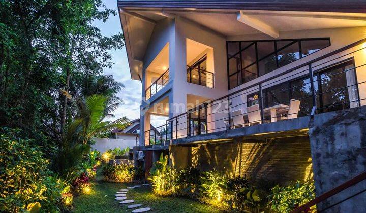 Hot Dijual Tanah Villa Ubud Bali 950m2 Sudah Ada Villa 4 Unit Brand New  1