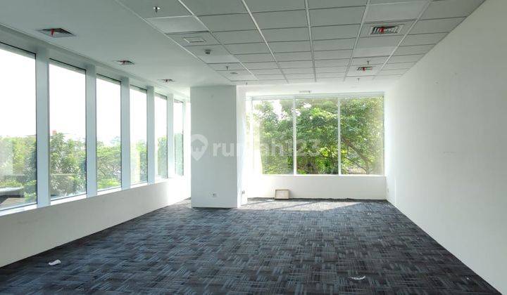 Disewakan Office Space Kantor Kensington Kelapa Gading Lantai Rendah 72m2 Full Karpet Unfurnished 1