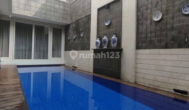 Dijual Rumah Mewah Interkon Kebon Jeruk 450m2 Boulevard Ada Kolam Renang Dan Taman SHM Bisa Kpr Nego Sampai Deal 2