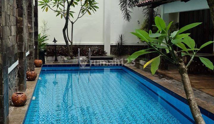 Rumah 2 Lantai Dengan Kolam Renang Di Pinang Pondok Labu S7736 1