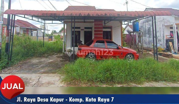 Rumah tipe 36 posisi Hook komplek Kota Raya 7 Desa kapur 1