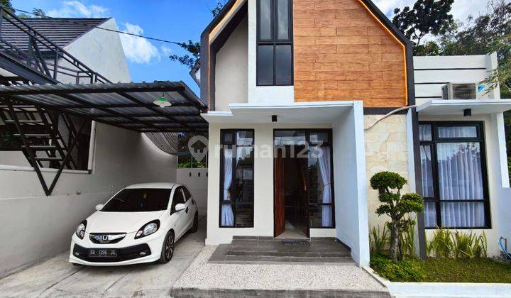 Rumah Scandinavian Mezzanine Siap Huni Diskon 17 Jt di Tamantirto 1