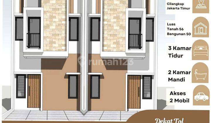 Jual Cepat Rumah Mewah Bertingkat Harga Hemat 1