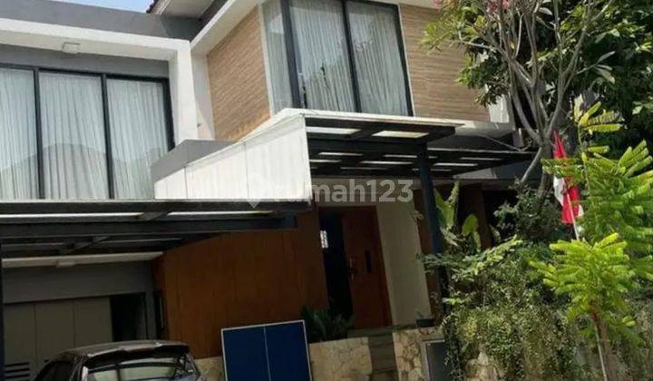 Rumah Di Sewakan Semi Furnished Kebayoran Bintaro Jaya Tangerang Selatan 1