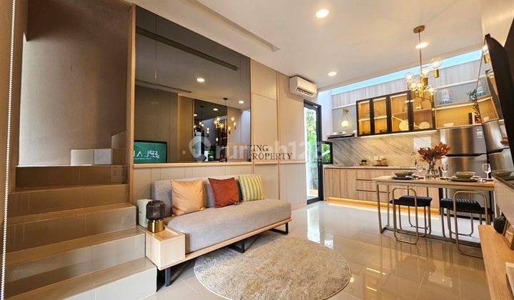 Rumah Cluster 800jutaan 2Lantai Serpong Bsd Depan Ke Stasiun 1