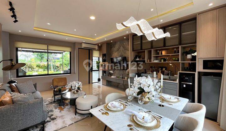 Rumah Minimalis Fungsi Maksimalis 2Lt 3BR Serpong Bsd Depan Tol 1