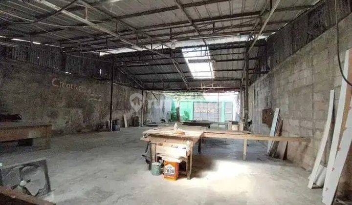 Bangunan Ex Workshop Furniture di Pondok Pekayon Indah, Bekasi 1