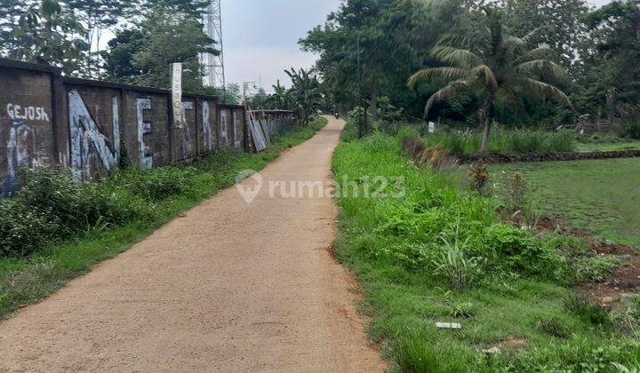 Tanah di Bojonggede, Bogor Dekat Kampus Budi Bakti Pasti SHM