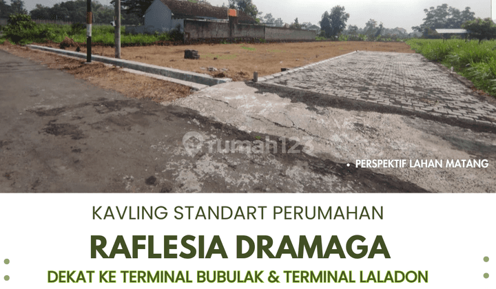 Tanah Kavling Bogor Barat, Dekat Mr. Diy Dramaga, Bisa Cicil 12X 1