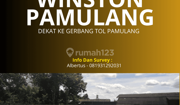 300 Jt an Kavling Tangerang Selatan, Dekat Stasiun Rawa Buntu 1